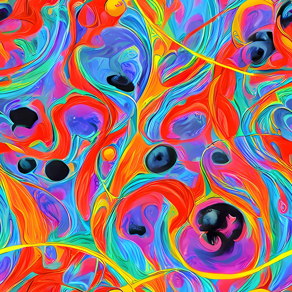 The Electric Marbledream pattern