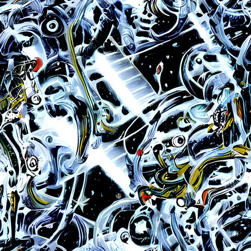 The Liquid Chrome pattern