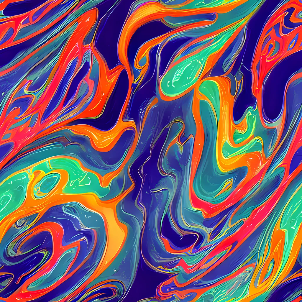 The Colorwave Riot pattern
