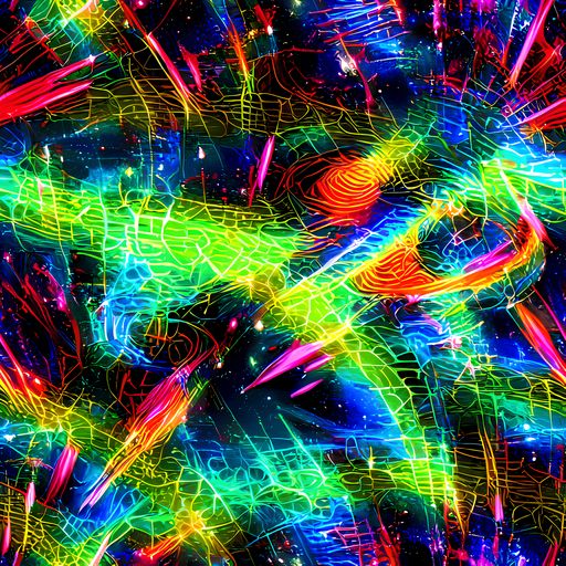 The Neon Pulse pattern