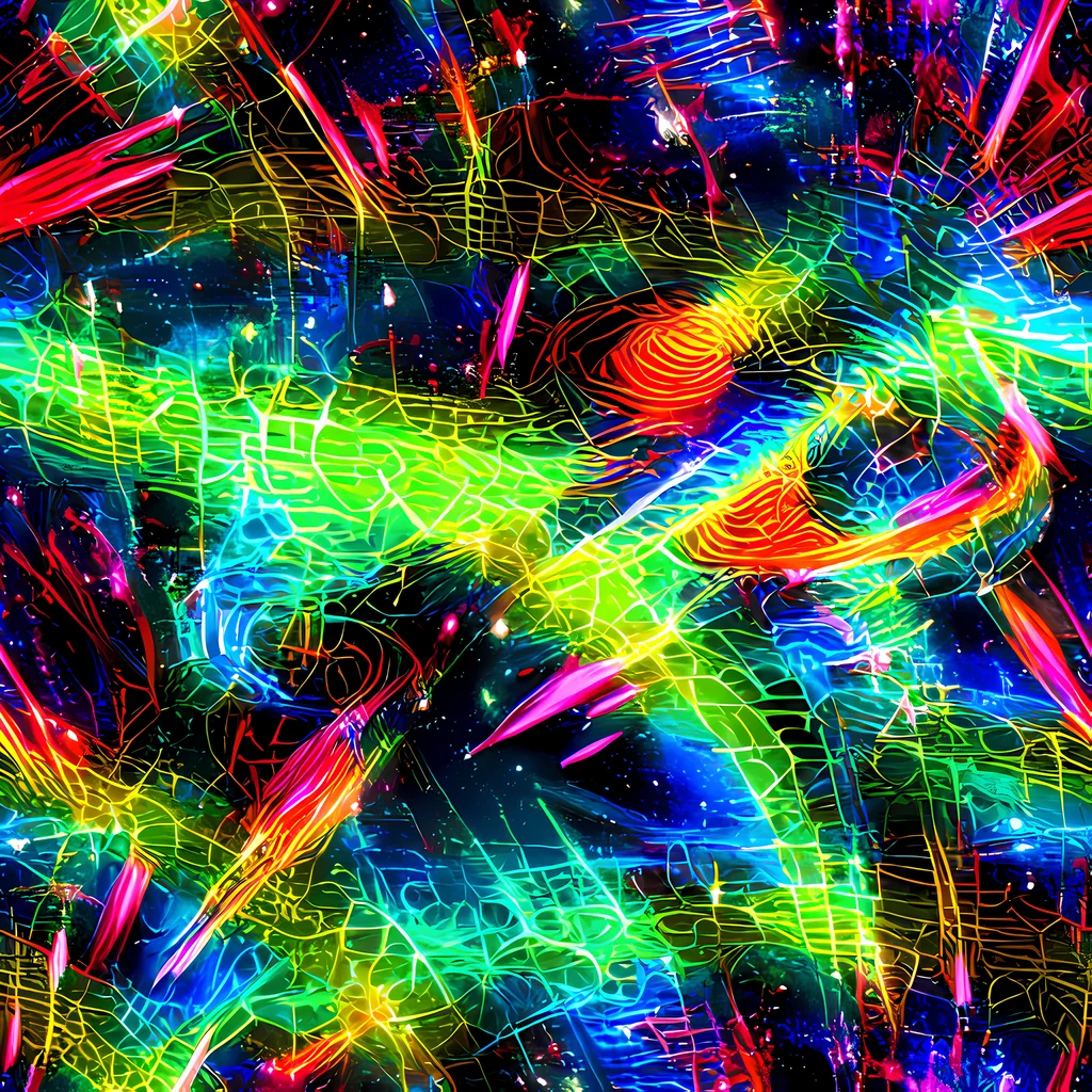 The Neon Pulse pattern