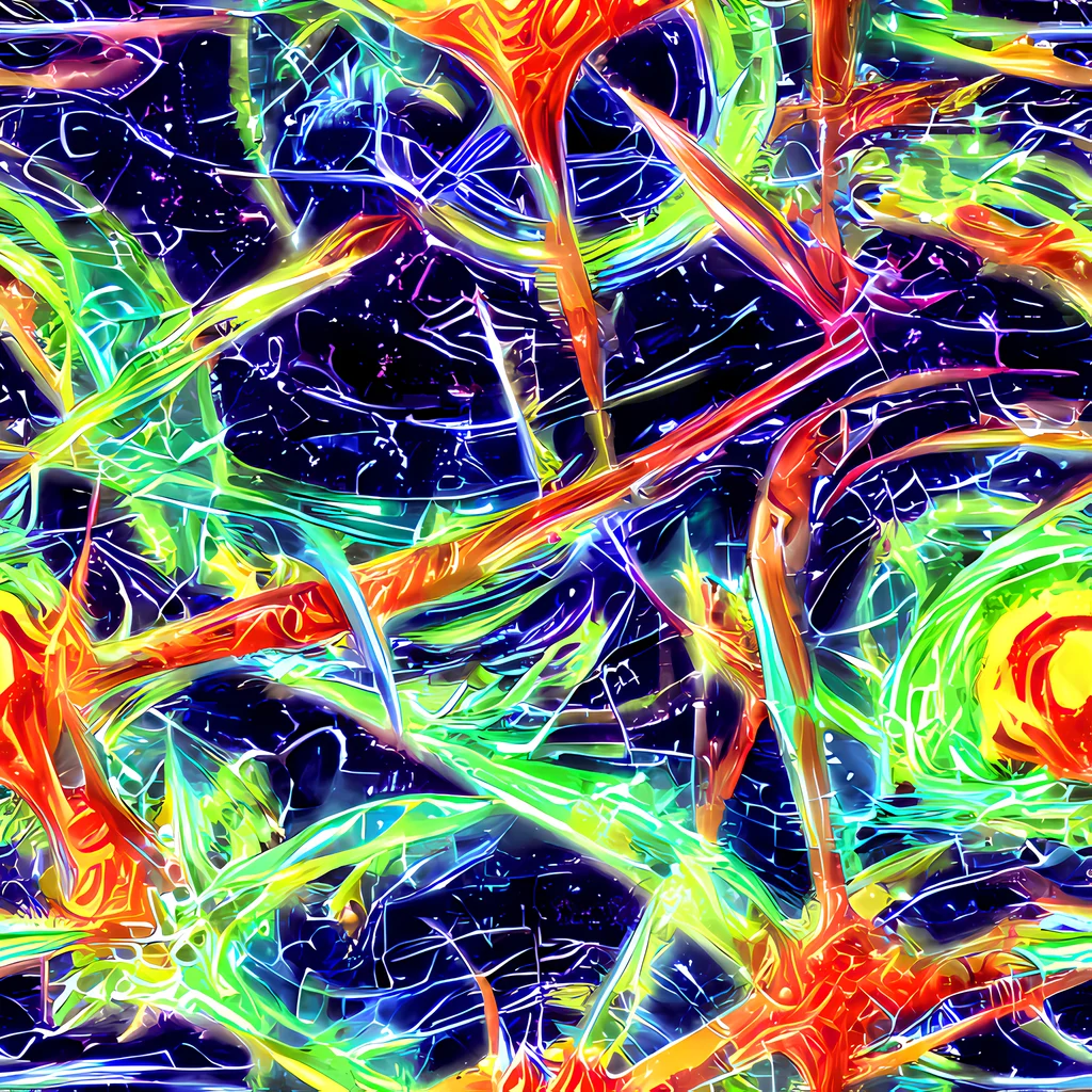 The Hypercolor Mosaic pattern