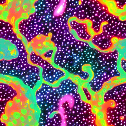 The Luminous Lava pattern