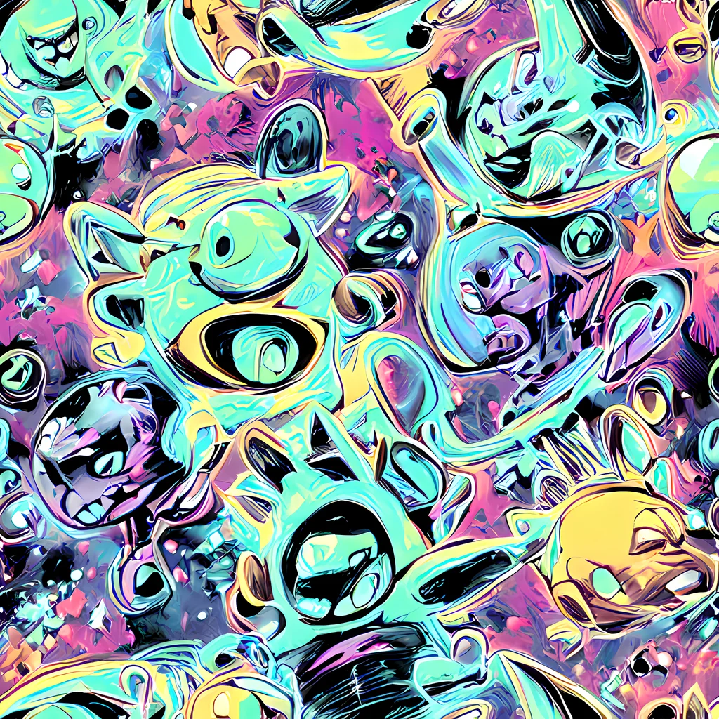 The Aqua Oddity pattern