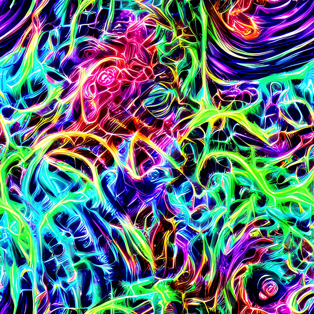 The Electric Wilds pattern