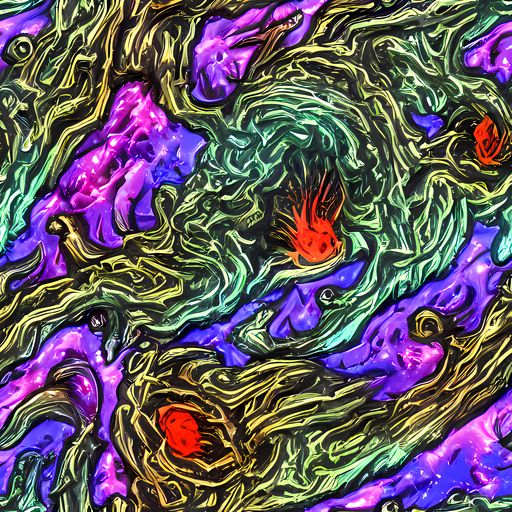 The Violet Inferno pattern