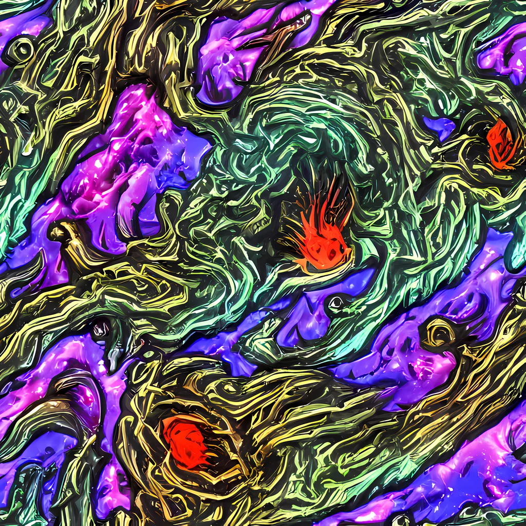 The Violet Inferno pattern