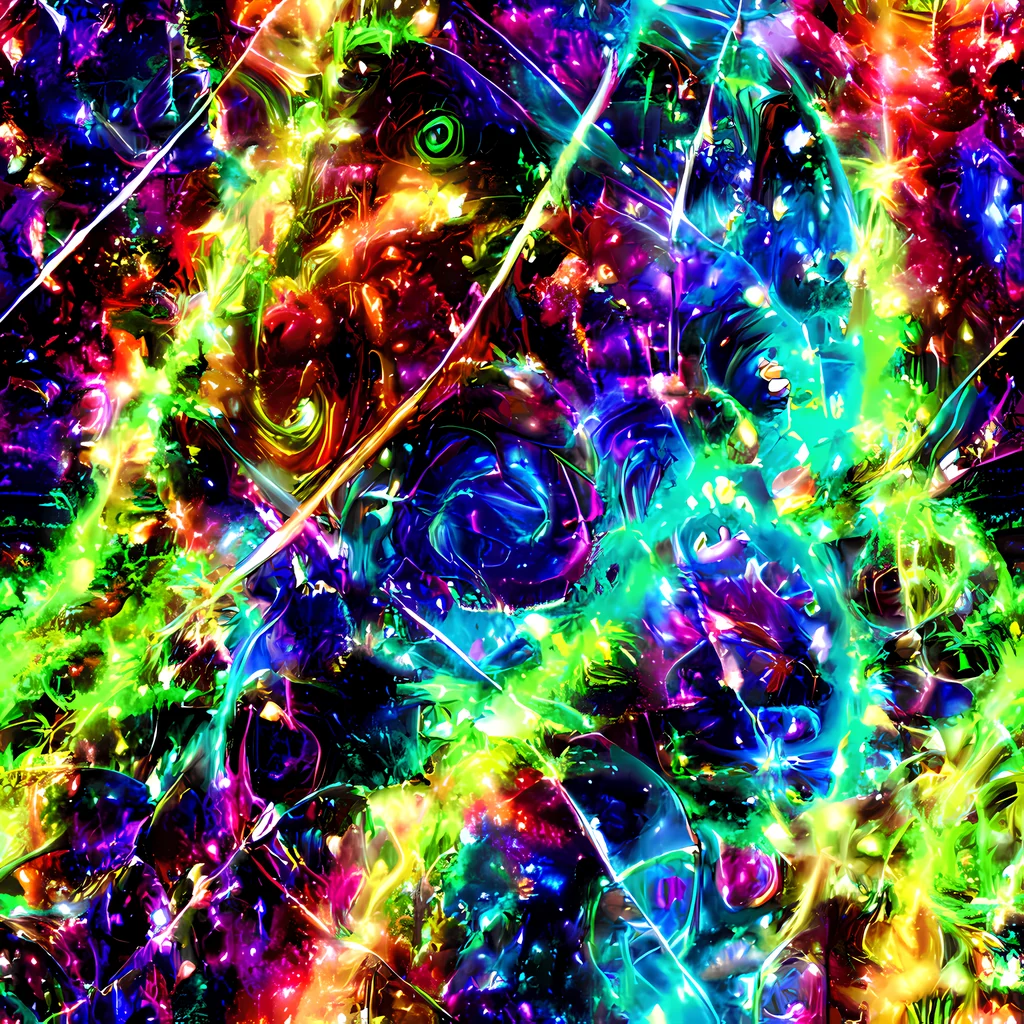 The Electric Kaleidoscope pattern