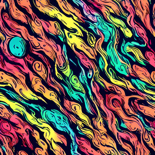 The Neon Morphosis pattern