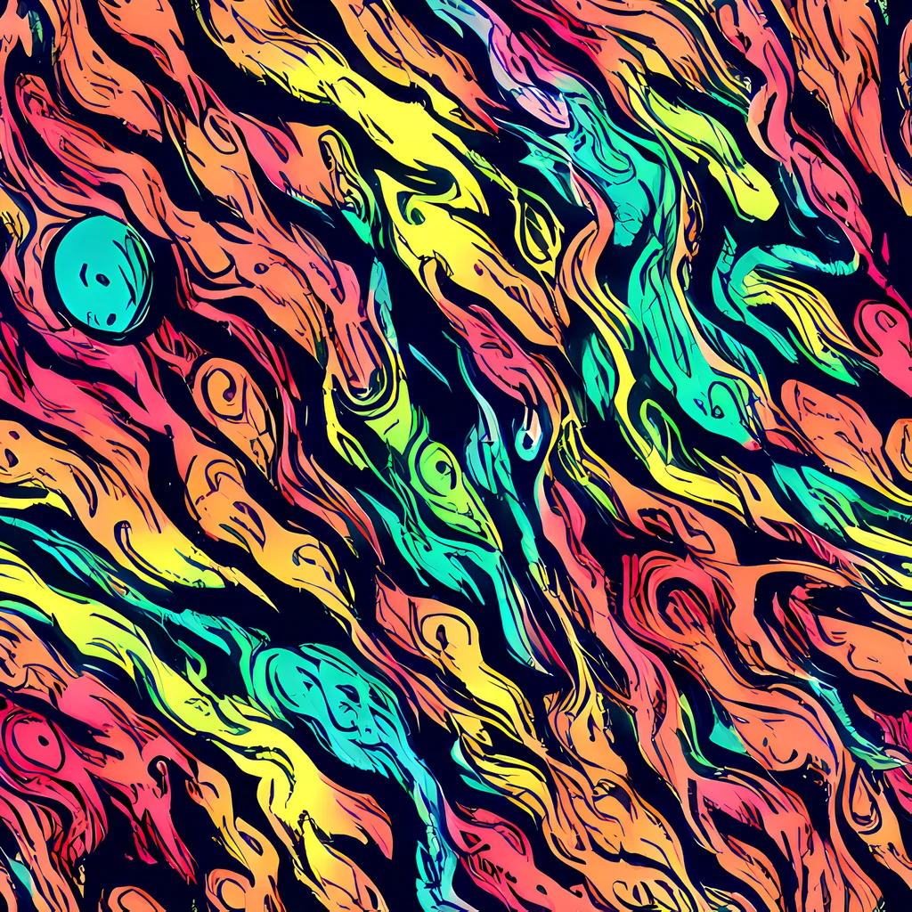 The Neon Morphosis pattern