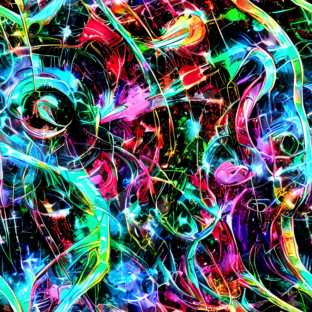The Futuristic Fever pattern