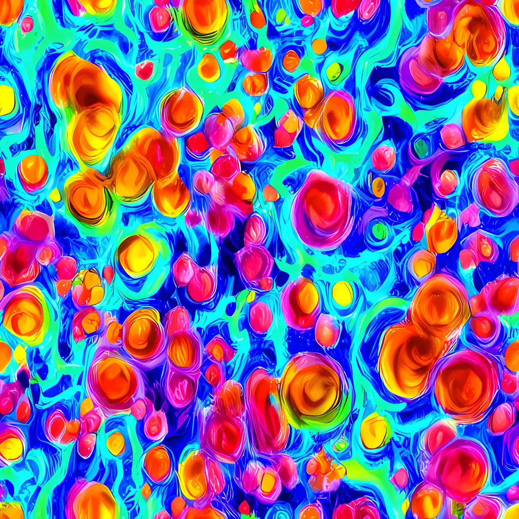 The Molten Confetti pattern
