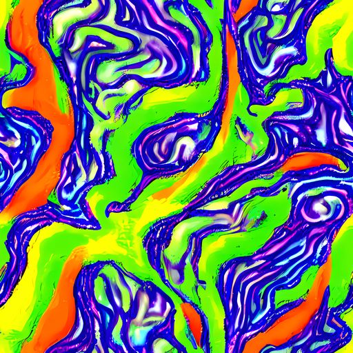 The Psychic Marbling pattern