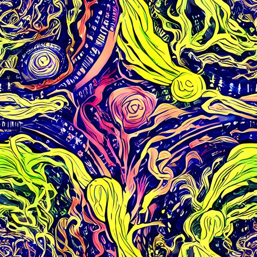 The Psychedelic Herbarium pattern