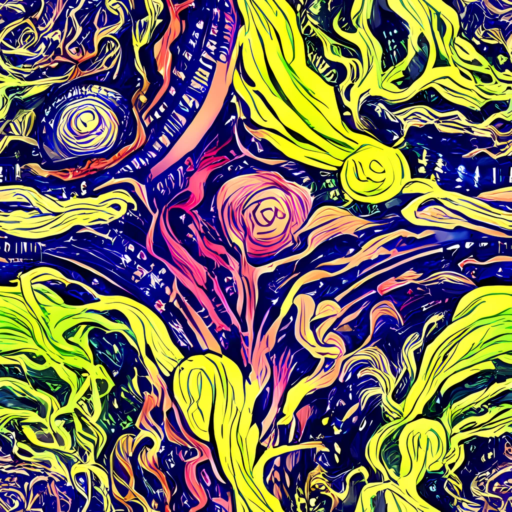 The Psychedelic Herbarium pattern