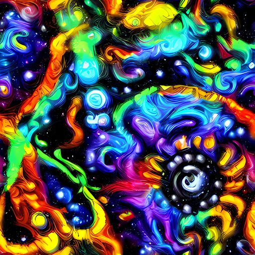 The Infinite Colorstorm pattern