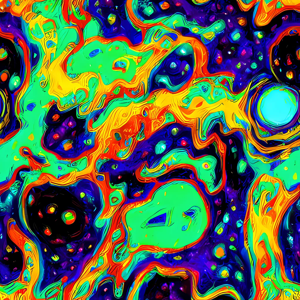 The Deep Space Melt pattern