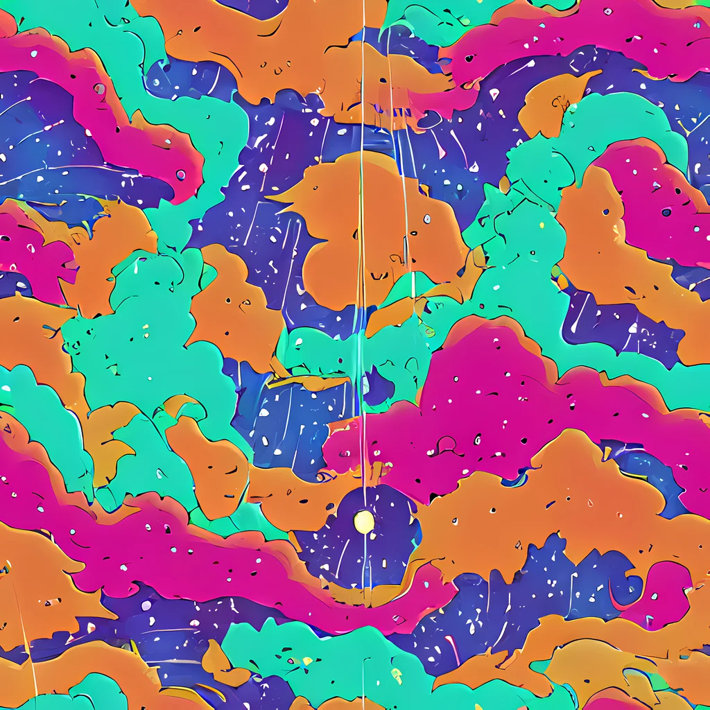 The Arcade Ocean pattern