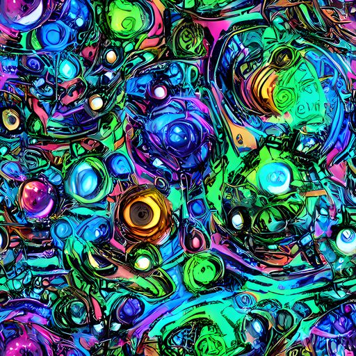 The Hypercolor Eden pattern