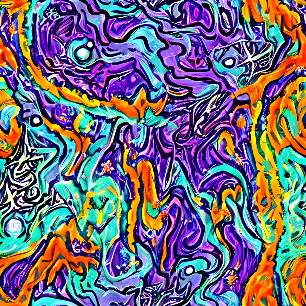 The Orchid Frenzy pattern