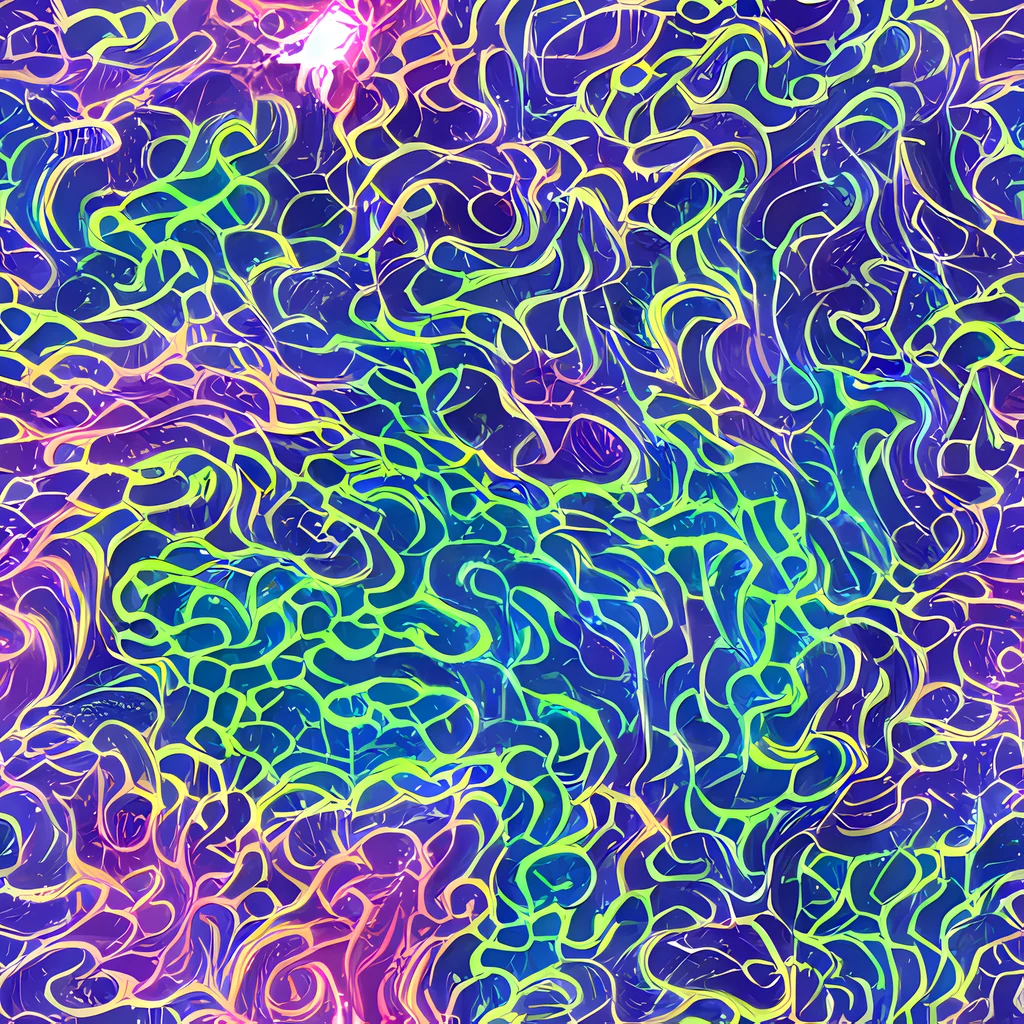 The Prismatic Maze pattern