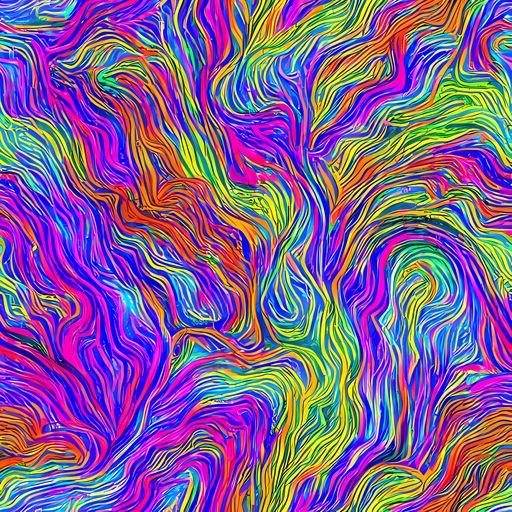 The Psychedelic Filament pattern