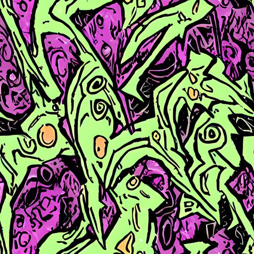 The Ink Frenzy pattern
