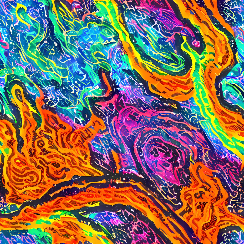 The Citrus Abyss pattern