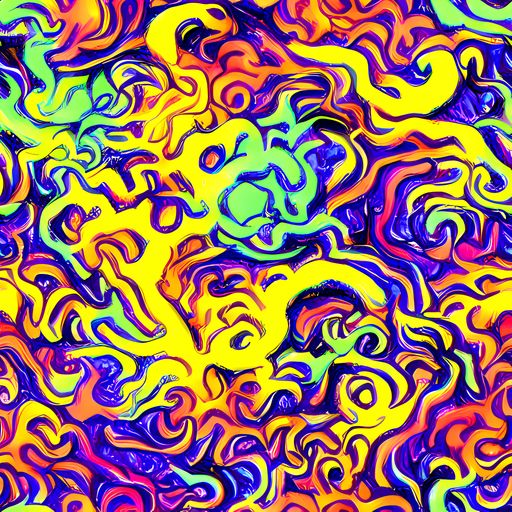 The Citrus Ink Riptide pattern