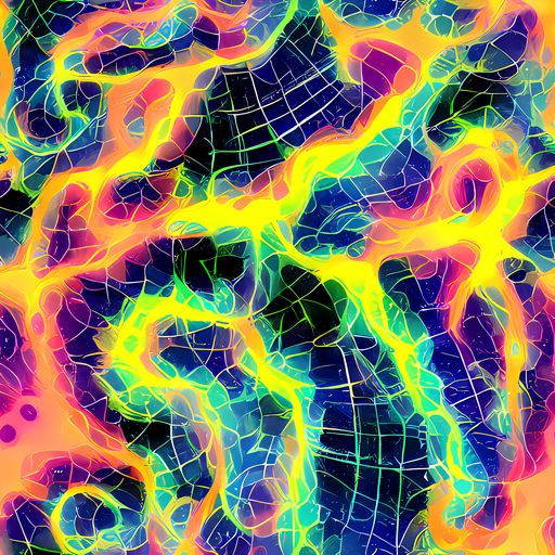 The Psychedelic Grid pattern
