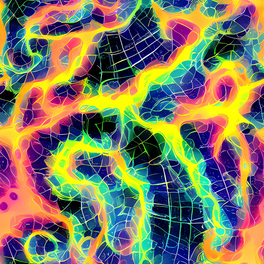 The Psychedelic Grid pattern