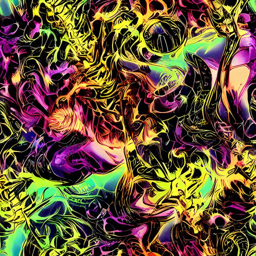 The Hypercolor Wilds pattern