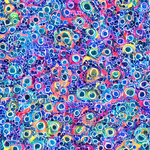 The Liquid Confetti pattern
