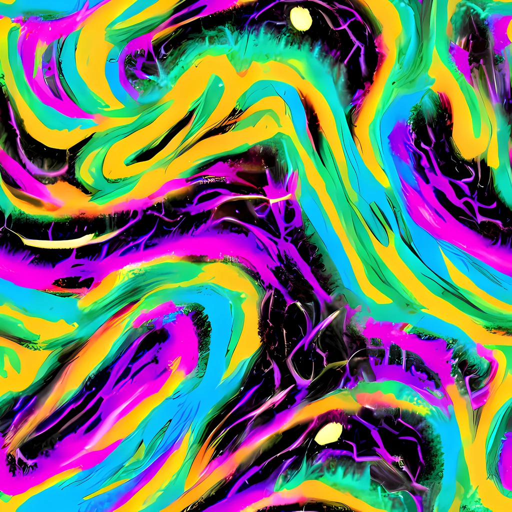 The Nightwave Neon pattern