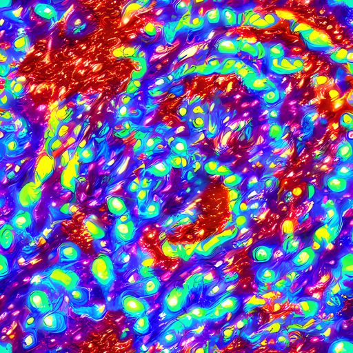 The Molten Lime Mosaic pattern