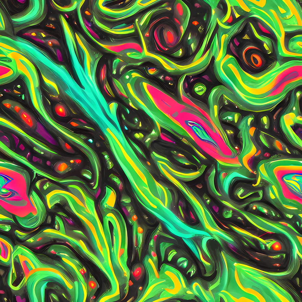 The Luminous Ooze pattern
