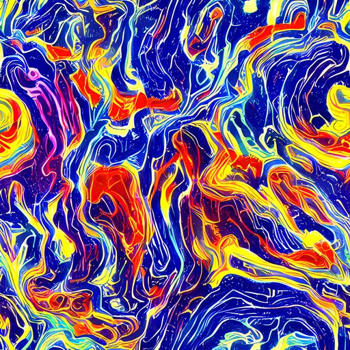 The Firework Ocean pattern