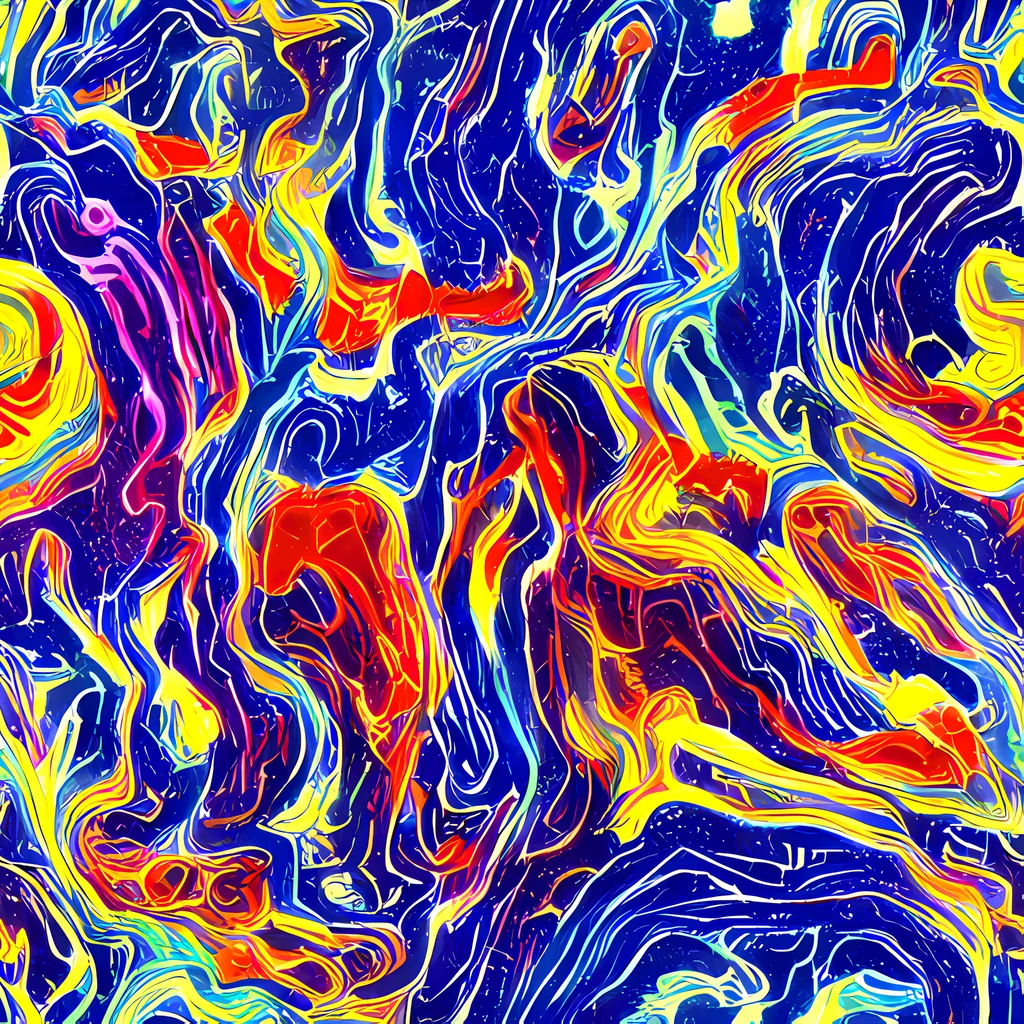 The Firework Ocean pattern
