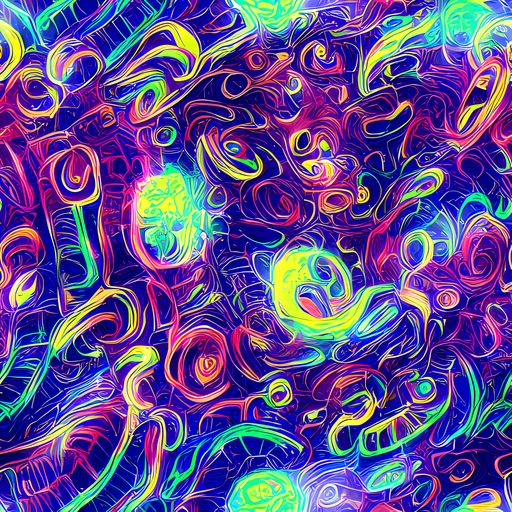 The Limefire Ribbons pattern