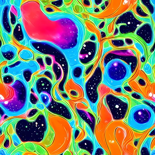 The Luminous Amoeba pattern
