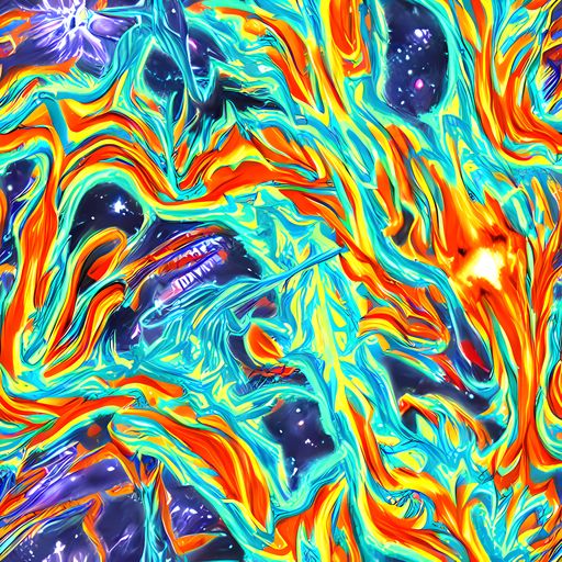 The Ultramarine Ember pattern