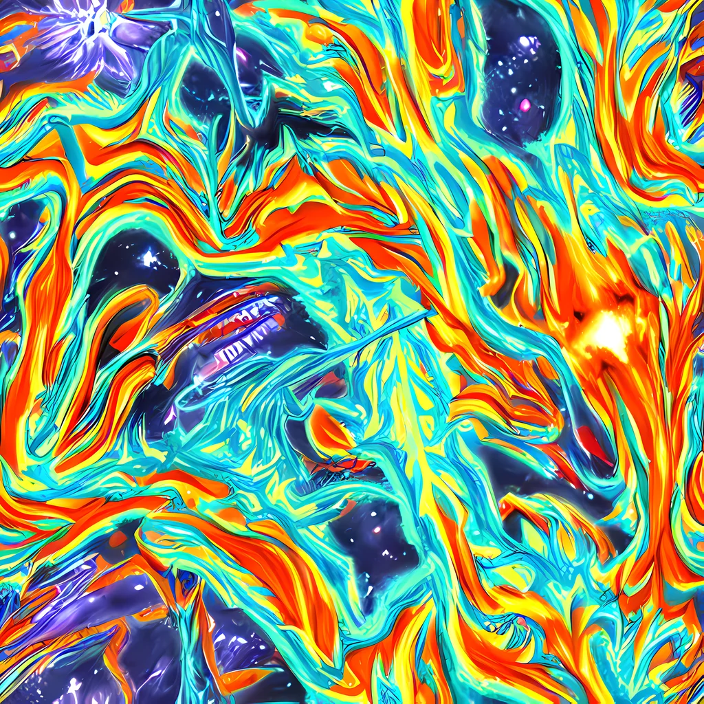 The Ultramarine Ember pattern