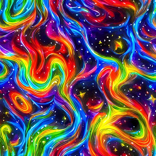 The Rainbow Eclipse pattern