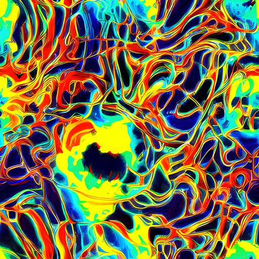 The Hypercolor Vortex pattern
