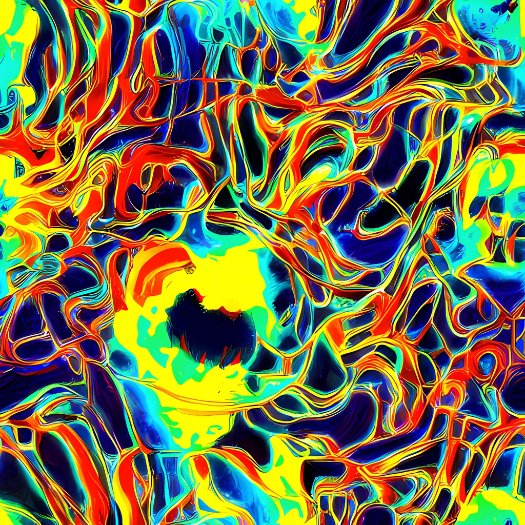 The Hypercolor Vortex pattern