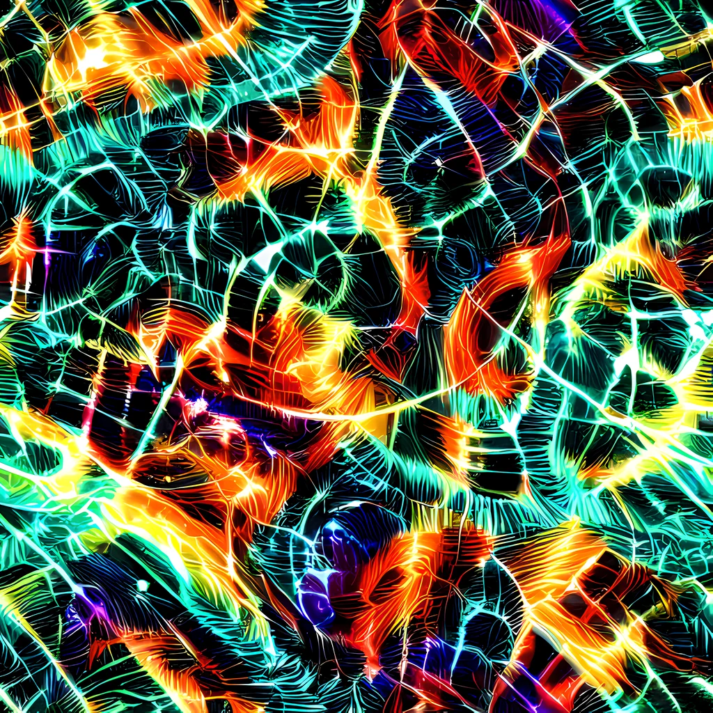 The Afterdark Feathers pattern