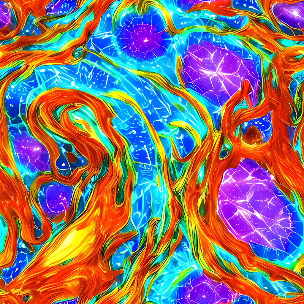 The Prismatic Inferno pattern