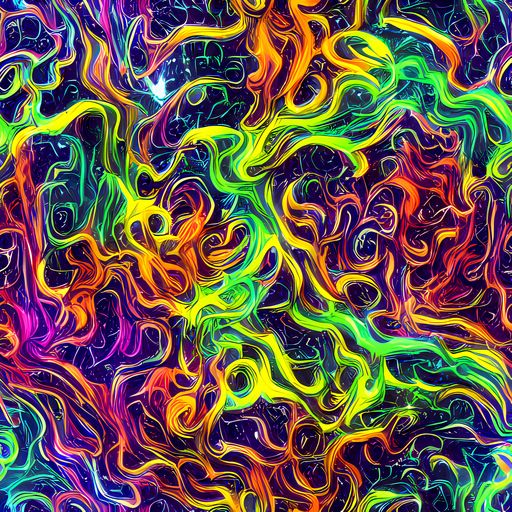 The Liquid Fireworks pattern