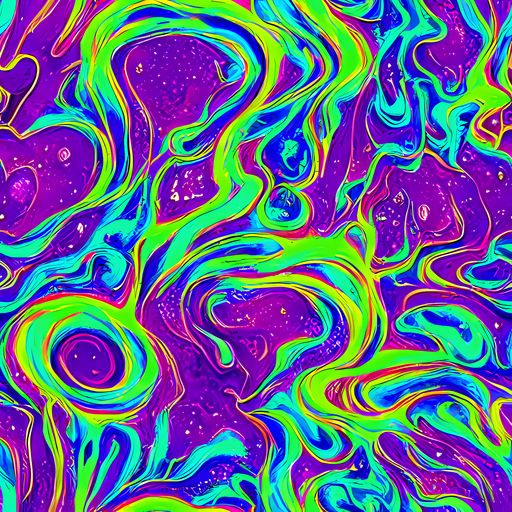 The Lucid Lava pattern