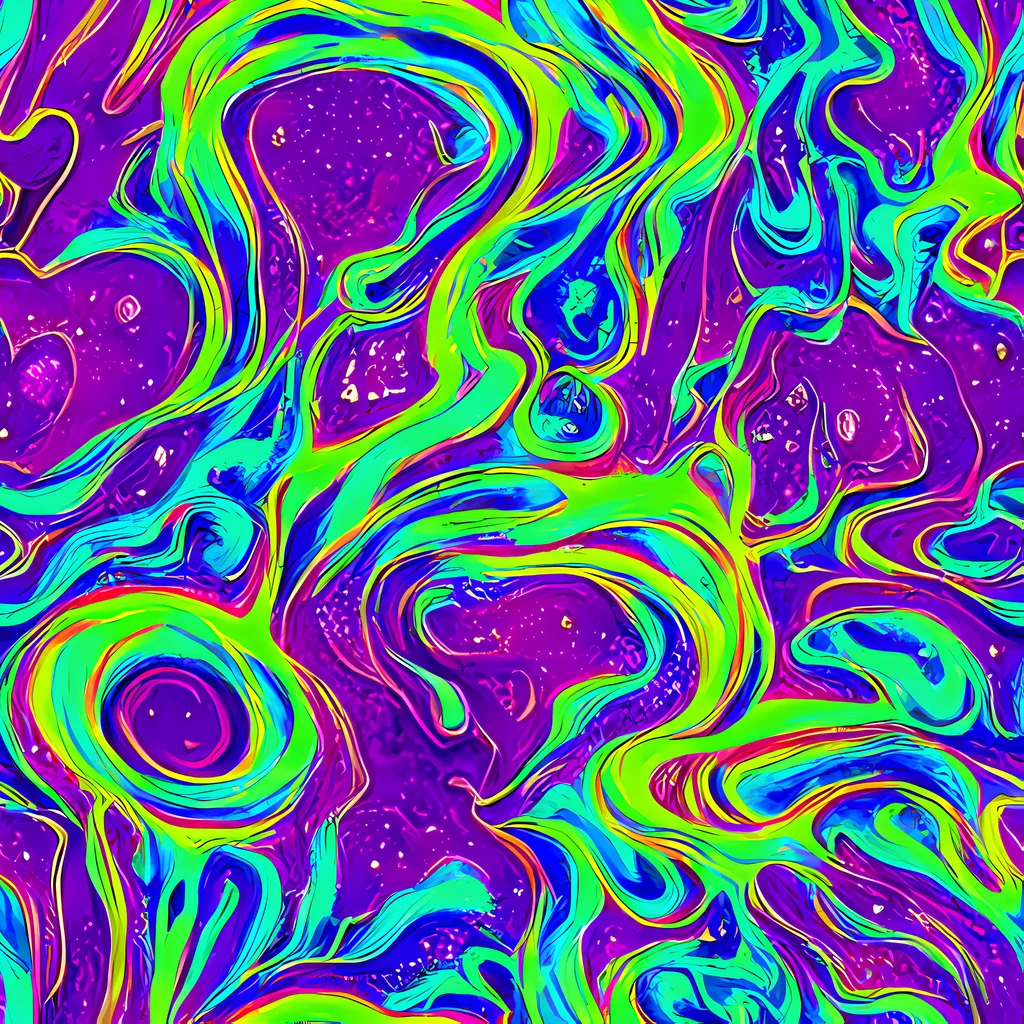 The Lucid Lava pattern